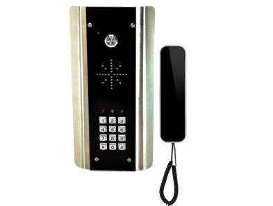 Bedrade intercom SLIM-CL-ABK zwart/RVS met keypad