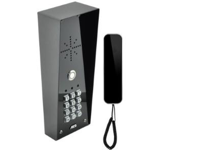 Bedrade intercom SLIM-CL-IMPK Zwart imperial design met keypad