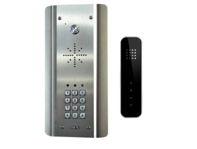 Bedrade intercom SLIM-HF-ASK Geheel RVS met handsfree toestel en keypad