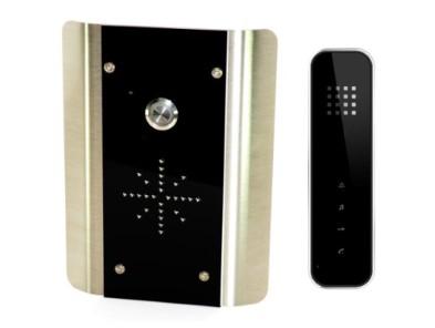 Bedrade intercom SLIM-HF-AB zwart/RVS met handsfree toestel