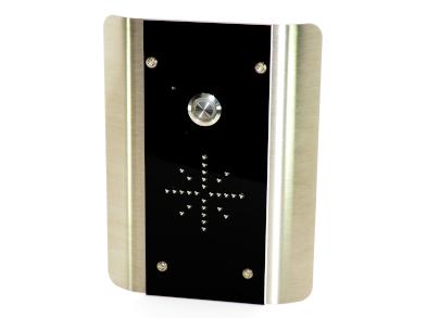 PRIME7-AB GSM audio intercom zwart/RVS